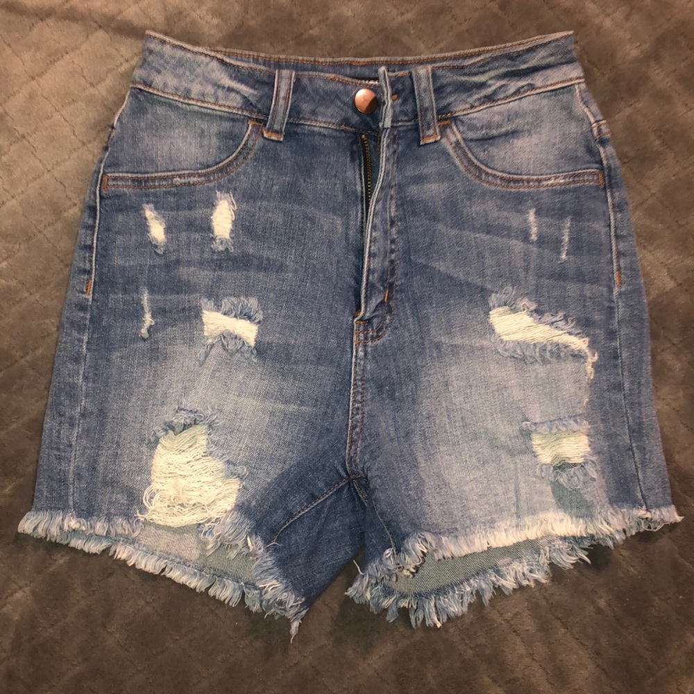 FashionNova Jean Shorts